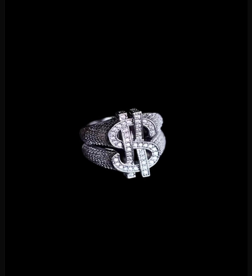 Cuban mosaic rings